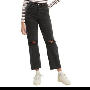 Levi's Ribcage straight jeans